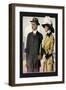 Stylish Pair-null-Framed Art Print