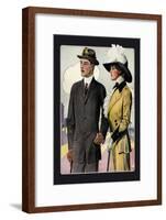 Stylish Pair-null-Framed Art Print