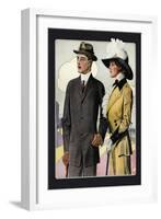 Stylish Pair-null-Framed Art Print