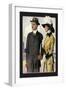 Stylish Pair-null-Framed Art Print