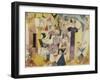 Stylish Ruins (detail)-Paul Klee-Framed Giclee Print