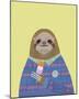 Stylish Sloth-Archie Stone-Mounted Giclee Print