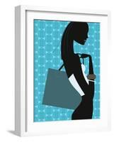 Stylish Woman-null-Framed Giclee Print