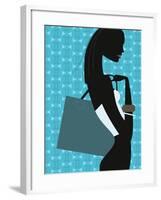 Stylish Woman-null-Framed Giclee Print