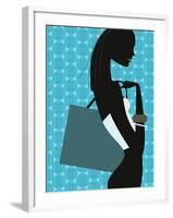 Stylish Woman-null-Framed Giclee Print