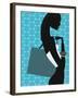 Stylish Woman-null-Framed Giclee Print