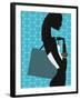 Stylish Woman-null-Framed Giclee Print