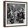 Stylishly Dressed African American Women at New York City's Pennsylvania Station. August 1942-null-Framed Photo