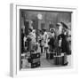 Stylishly Dressed African American Women at New York City's Pennsylvania Station. August 1942-null-Framed Photo