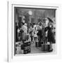 Stylishly Dressed African American Women at New York City's Pennsylvania Station. August 1942-null-Framed Photo