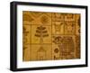 Stylized Art Tiles Typical of Fernando Llort's Work, San Salvador, El Salvador-Cindy Miller Hopkins-Framed Photographic Print