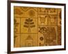 Stylized Art Tiles Typical of Fernando Llort's Work, San Salvador, El Salvador-Cindy Miller Hopkins-Framed Photographic Print