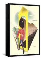 Stylized Guard, Buckingham Palace-null-Framed Stretched Canvas