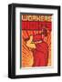 Stylized Workers Rights Poster-null-Framed Art Print