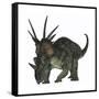 Styracosaurus, a Herbivorous Ceratopsian Dinosaur-null-Framed Stretched Canvas