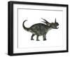 Styracosaurus, a Herbivorous Ceratopsian Dinosaur-null-Framed Art Print