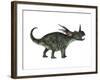 Styracosaurus, a Herbivorous Ceratopsian Dinosaur-null-Framed Art Print