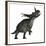 Styracosaurus Dinosaur Roaring-Stocktrek Images-Framed Premium Giclee Print