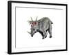 Styracosaurus Dinosaur-null-Framed Art Print