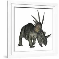 Styracosaurus Dinosaur-Stocktrek Images-Framed Art Print