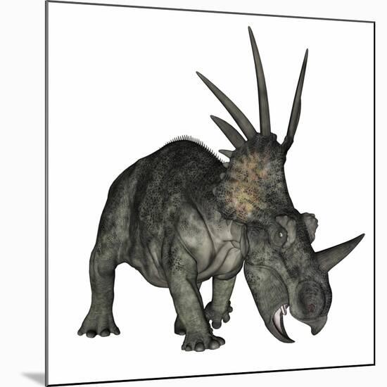 Styracosaurus Dinosaur-Stocktrek Images-Mounted Art Print