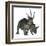 Styracosaurus Dinosaur-Stocktrek Images-Framed Art Print