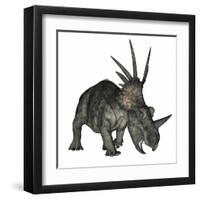 Styracosaurus Dinosaur-Stocktrek Images-Framed Art Print