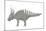 Styracosaurus Pencil Drawing with Digital Color-Stocktrek Images-Mounted Art Print