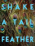 Shake a Tail Feather-Su Keren-Laminated Art Print