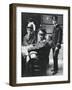 Sub-Lieutenant Prince Albert Serving Tea to Wounded Soldiers at Buckingham Palace, 1916-null-Framed Giclee Print