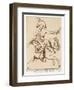 Sub-Officer in the Chevau-Leger of Saxony, Regiment of Prince Clement-null-Framed Giclee Print