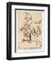 Sub-Officer in the Chevau-Leger of Saxony, Regiment of Prince Clement-null-Framed Giclee Print