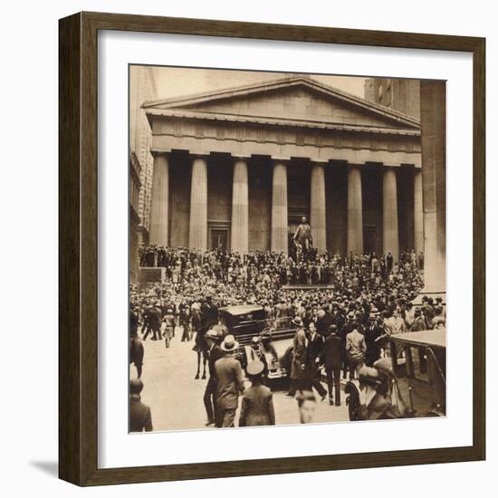 Sub-Treasury, 1929, (1938)-null-Framed Photographic Print