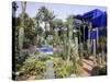 Sub-Tropical Jardin Majorelle in the Ville Nouvelle of Marrakech-Julian Love-Stretched Canvas