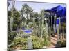 Sub-Tropical Jardin Majorelle in the Ville Nouvelle of Marrakech-Julian Love-Mounted Photographic Print