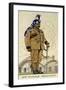 Subadar-Major of the 8th Punjab Regiment, Indian Army, 1938-null-Framed Giclee Print