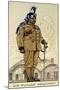 Subadar-Major of the 8th Punjab Regiment, Indian Army, 1938-null-Mounted Giclee Print