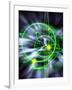 Subatomic Particles Abstract-Mehau Kulyk-Framed Photographic Print