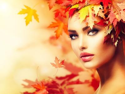 Autumn Woman Portrait