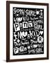 Subculture Girl-Roseanne Jones-Framed Giclee Print