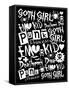 Subculture Girl-Roseanne Jones-Framed Stretched Canvas