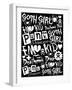 Subculture Girl-Roseanne Jones-Framed Giclee Print