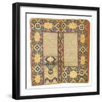 Subhat Al-Abrar, 1613-14-Riza-i Abbasi-Framed Giclee Print