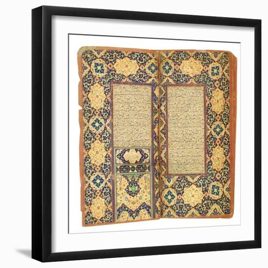 Subhat Al-Abrar, 1613-14-Riza-i Abbasi-Framed Giclee Print