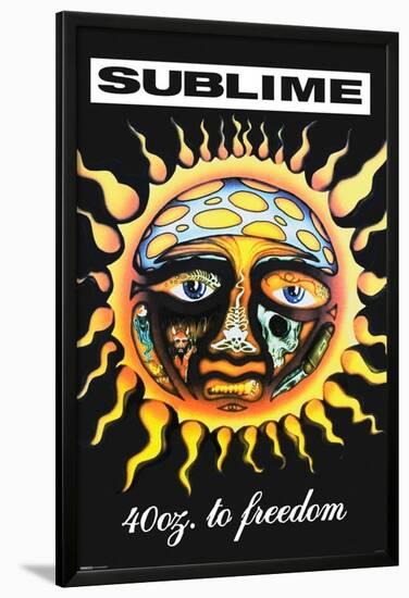 Sublime- 40 Oz. To Freedom-null-Lamina Framed Poster