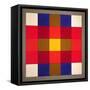 Subliminal Yellow Cross, 1986-Peter McClure-Framed Stretched Canvas