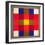 Subliminal Yellow Cross, 1986-Peter McClure-Framed Giclee Print