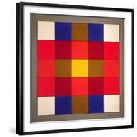 Subliminal Yellow Cross, 1986-Peter McClure-Framed Giclee Print