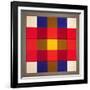 Subliminal Yellow Cross, 1986-Peter McClure-Framed Giclee Print