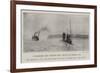 Submarine and Torpedo-Boat Trials in Stokes Bay-null-Framed Giclee Print